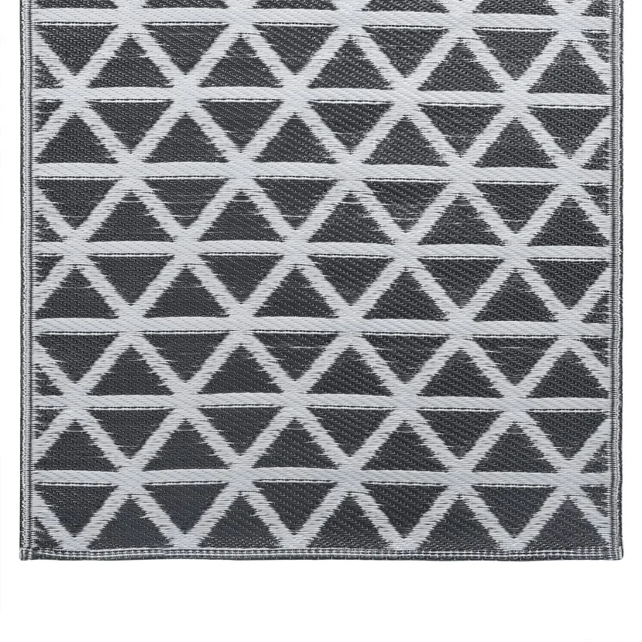 Tapis d'extérieur ARAKIL Noir 190x290 cm PP - 5