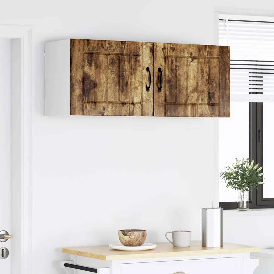 Meuble mural LUCCA 2 pcs Chêne fumé 50 x 31 x 40 cm - 4