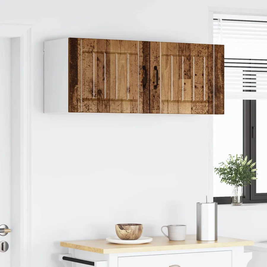 Meuble mural LUCCA 2 pcs Bois ancien 50 x 31 x 40 cm - 4
