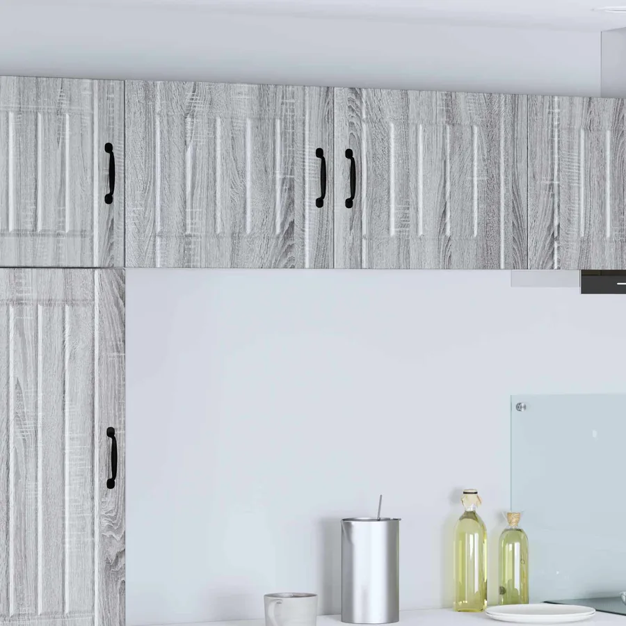 Meuble mural LUCCA 2 pcs Sonoma gris 50 x 31 x 40 cm
