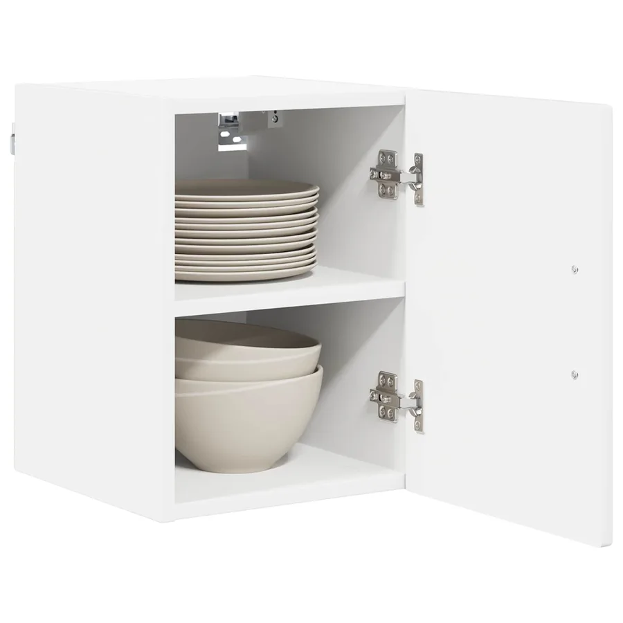 Meuble mural LUCCA 2 pcs Blanc brillant 30 x 31 x 40 cm - 3