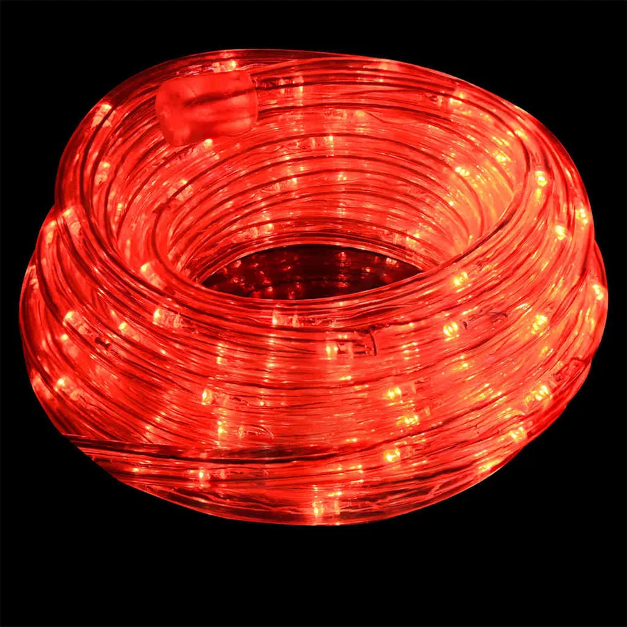 Lumière en corde avec 2400 LED Rouge 100 m PVC - 6