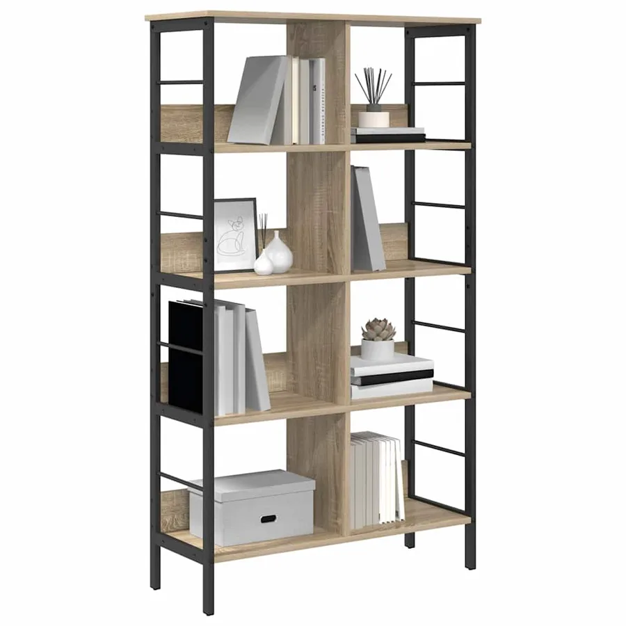 Étagère Chêne Sonoma 82 x 32 x 144,5 cm Bois d'ingénierie - 3