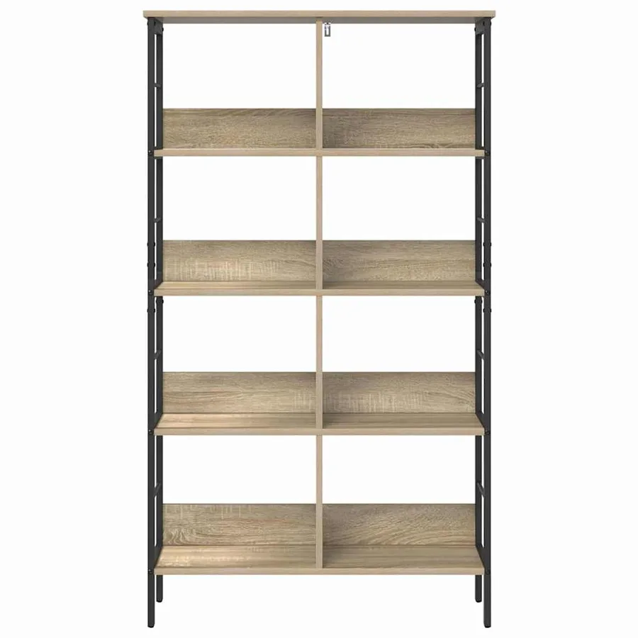 Étagère Chêne Sonoma 82 x 32 x 144,5 cm Bois d'ingénierie - 5