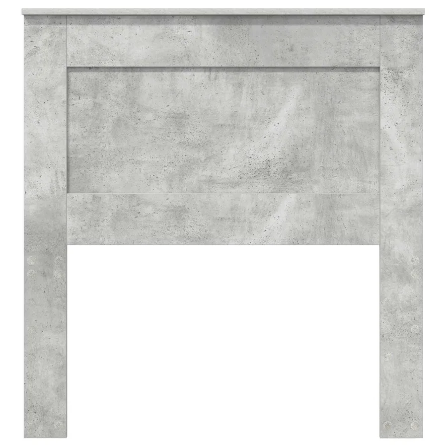 Tête de lit Gris béton 100 cm Bois d'ingénierie - 4