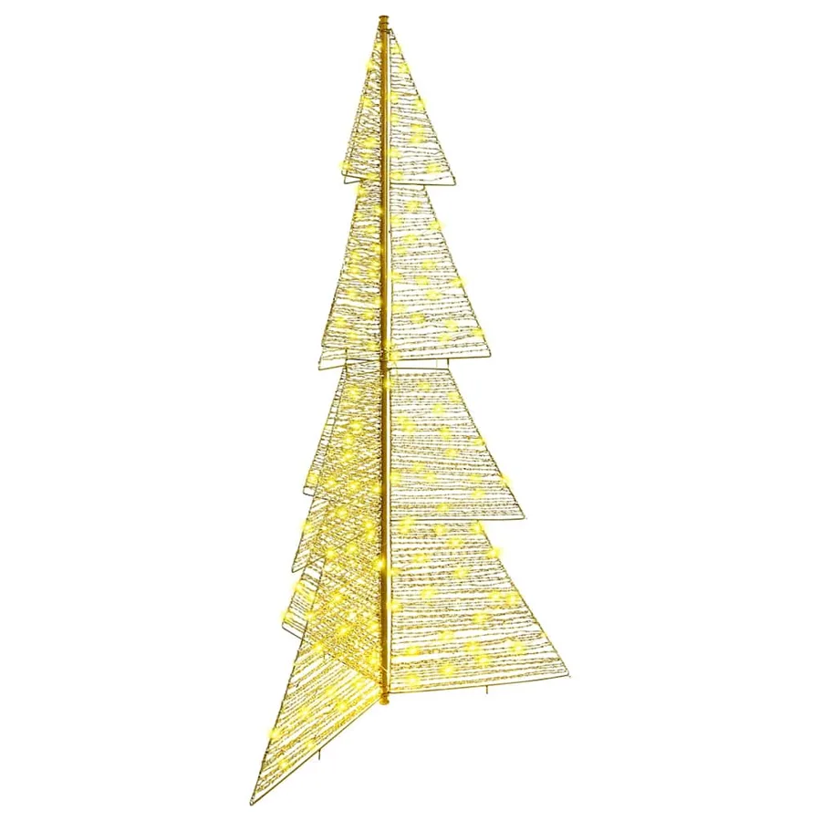 Sapin de Noël avec 240 LED Blanc chaud 180 cm PET - 2