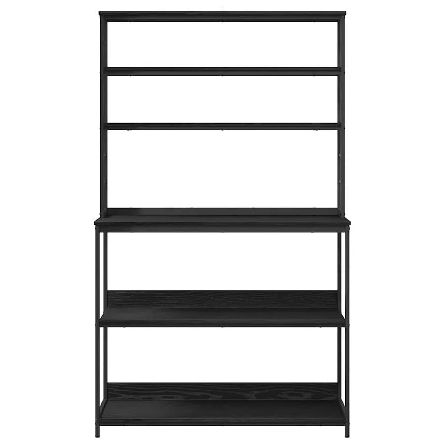 Étagère de cuisine Chêne noir 100 x 40 x 168 cm - 6