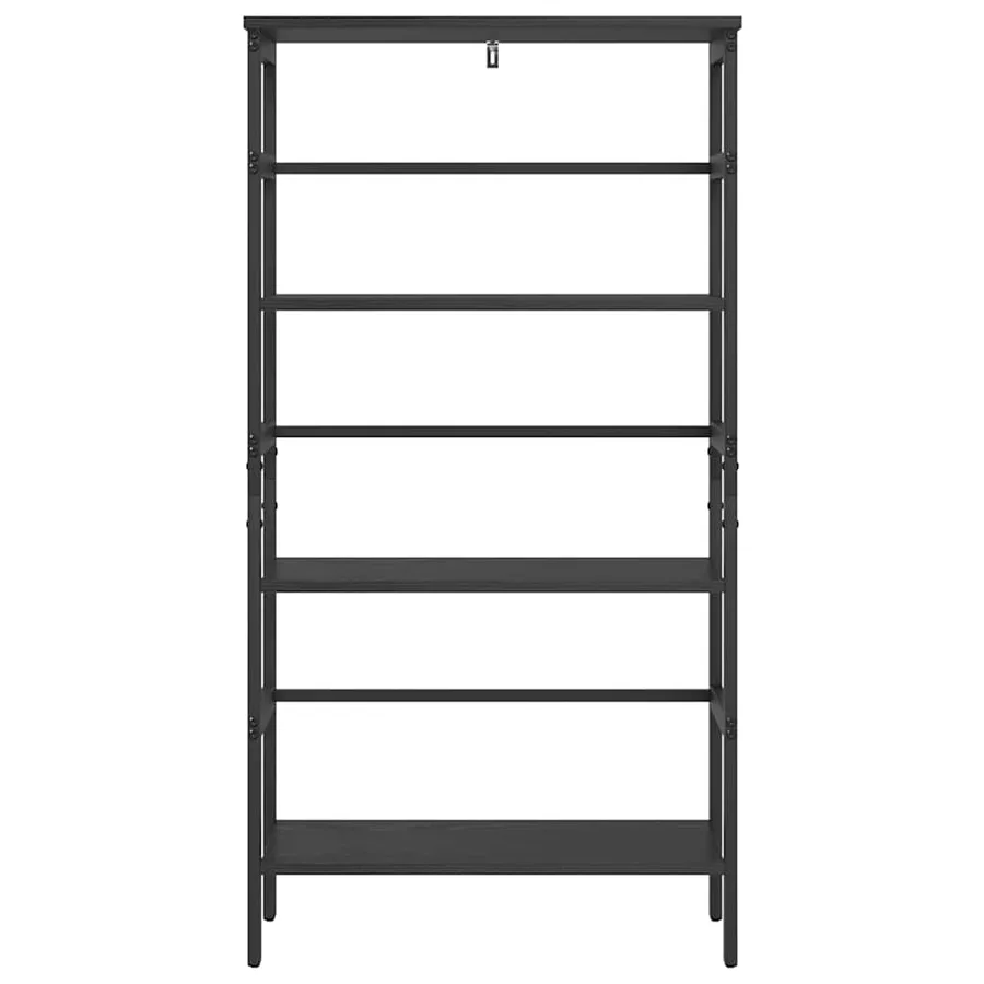 Étagère Chêne noir 60 x 29,5 x 115 cm Bois d'ingénierie - 5