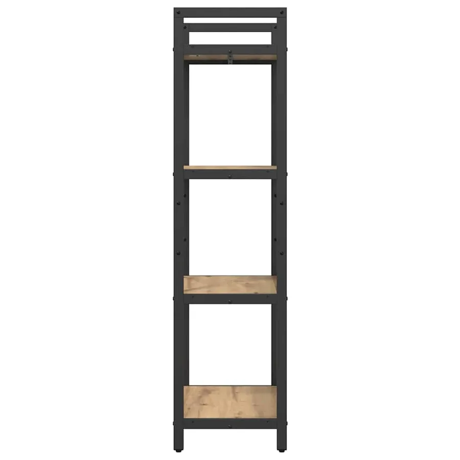 Étagère 4 niveaux 56 x 34 x 133,5 cm Bois d'ingénierie - 6