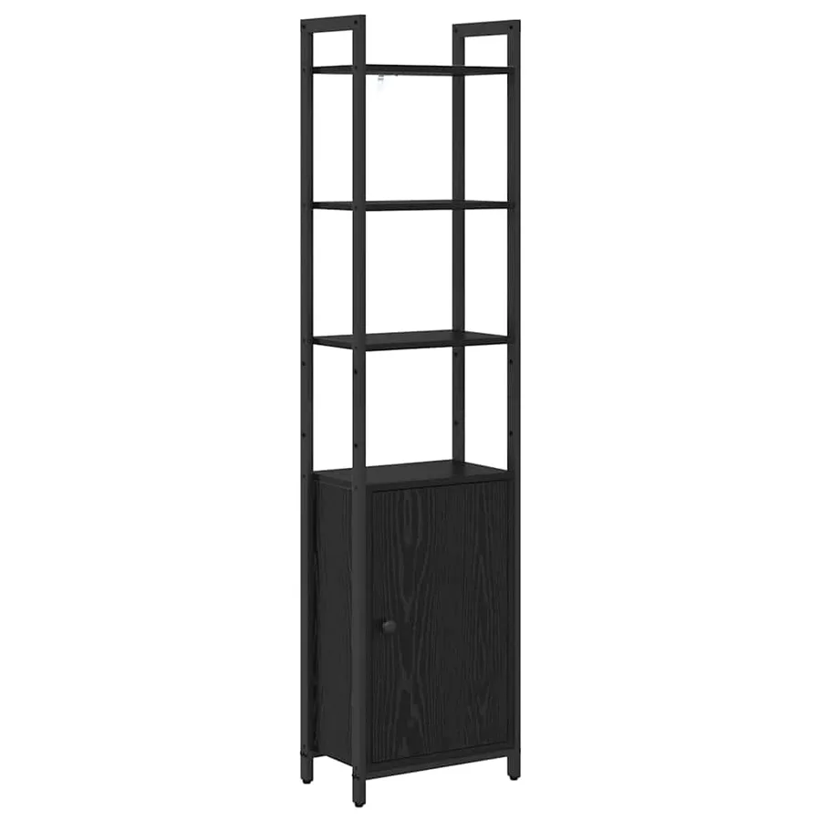 Bibliothèque Chêne noir 40 x 24 x 161 cm Bois d'ingénierie - 2