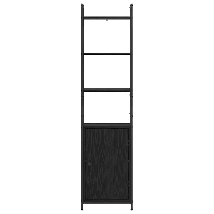 Bibliothèque Chêne noir 40 x 24 x 161 cm Bois d'ingénierie - 6