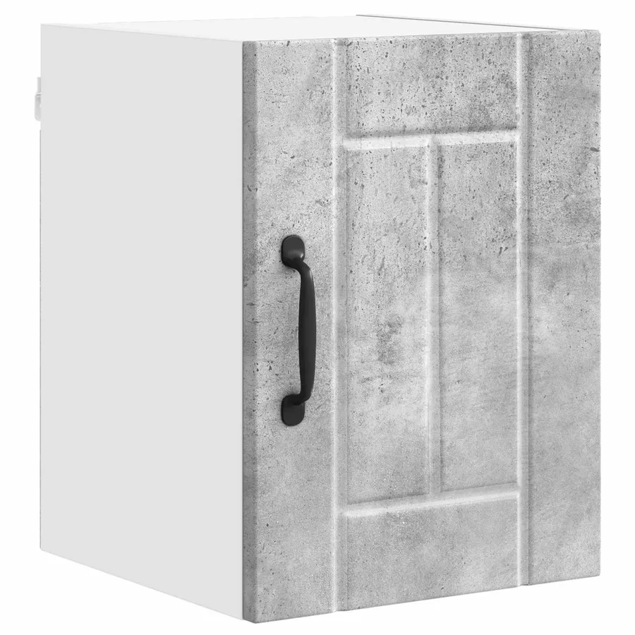 Meuble mural LUCCA 2 pcs Gris béton 30 x 31 x 40 cm - 5