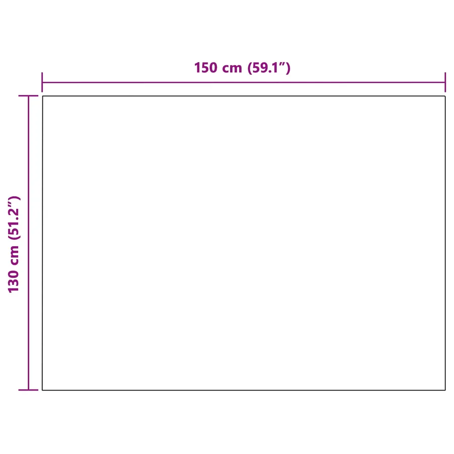 Jeté Camel 150 x 130 cm Toison - 9