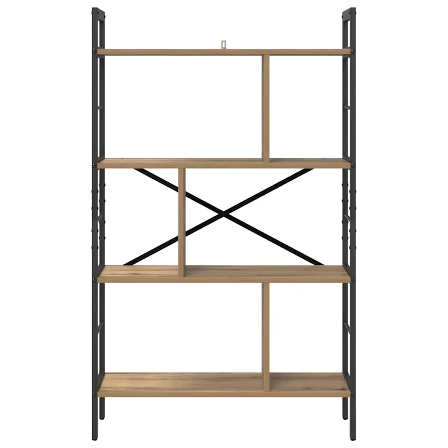 Étagère 7 niveaux 75 x 30 x 123,5 cm Bois d'ingénierie - 5