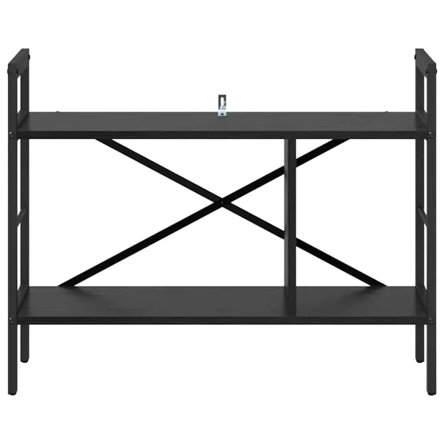 Étagère Chêne noir 75 x 30 x 58,5 cm Bois d'ingénierie - 5