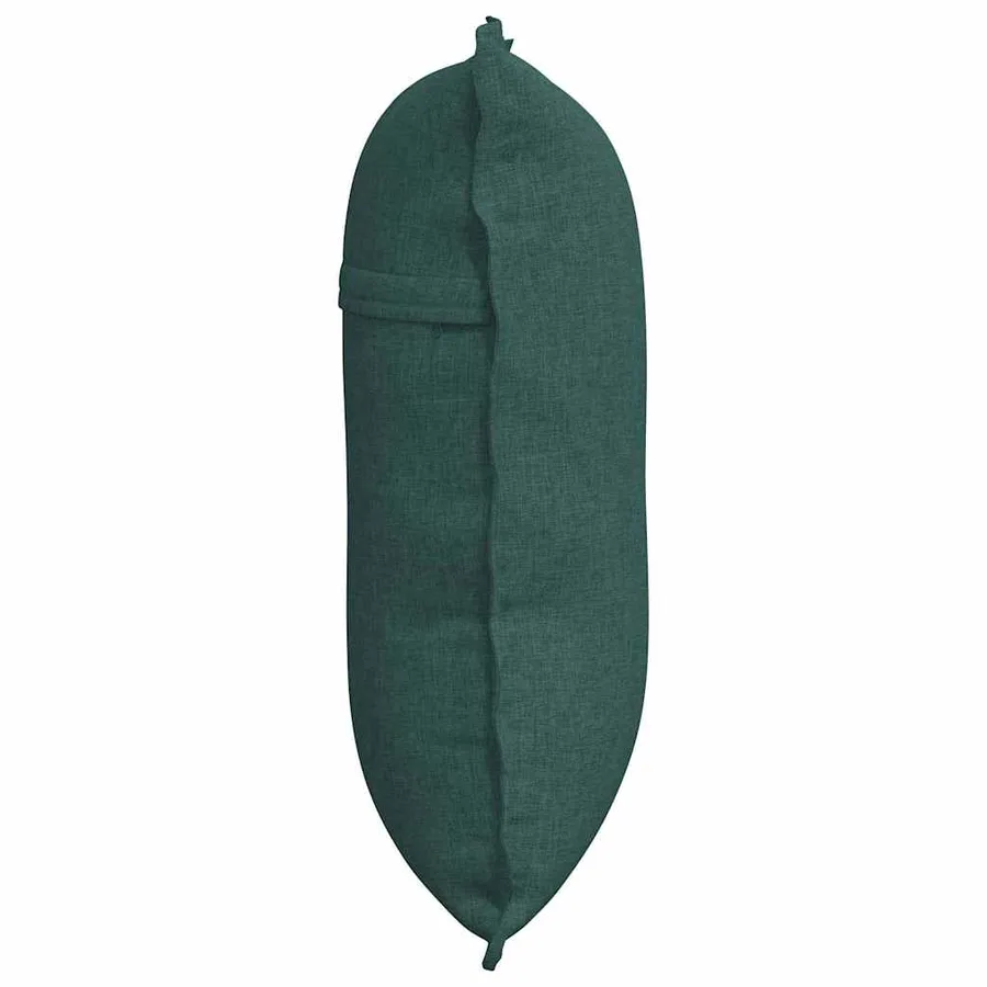Coussin de Dos Vert foncé 60 x 19 x 50 cm tissu - 6