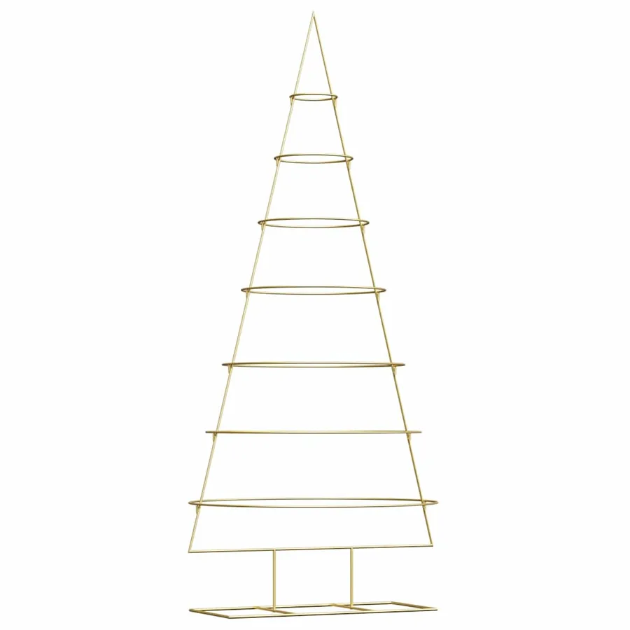 Arbre de Noël en métal Doré 209 cm Acier peint par poudre - 2