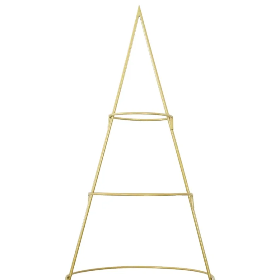 Arbre de Noël en métal Doré 209 cm Acier peint par poudre - 7