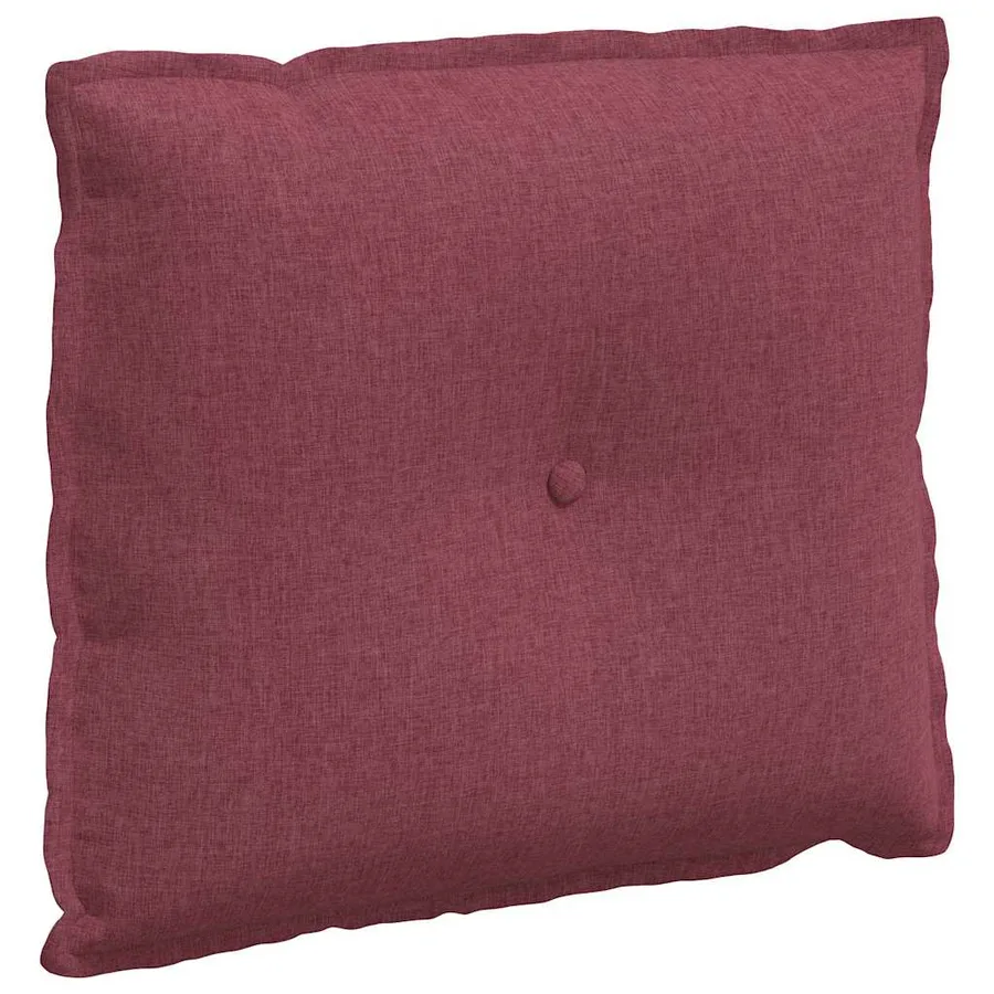Coussin de Dos Bordeaux 60 x 19 x 50 cm tissu - 2
