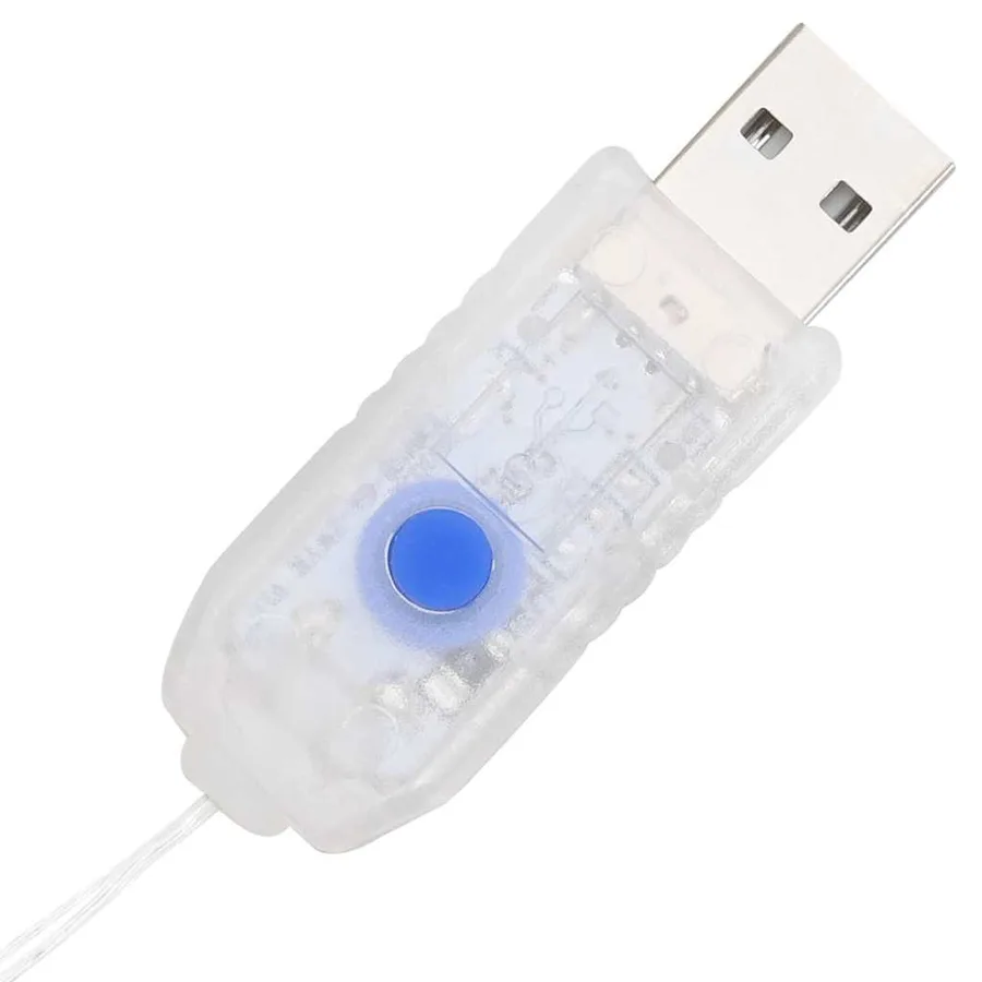 Couronne avec 150 LED Blanc chaud 121 x 121 x 10 cm PET - 7