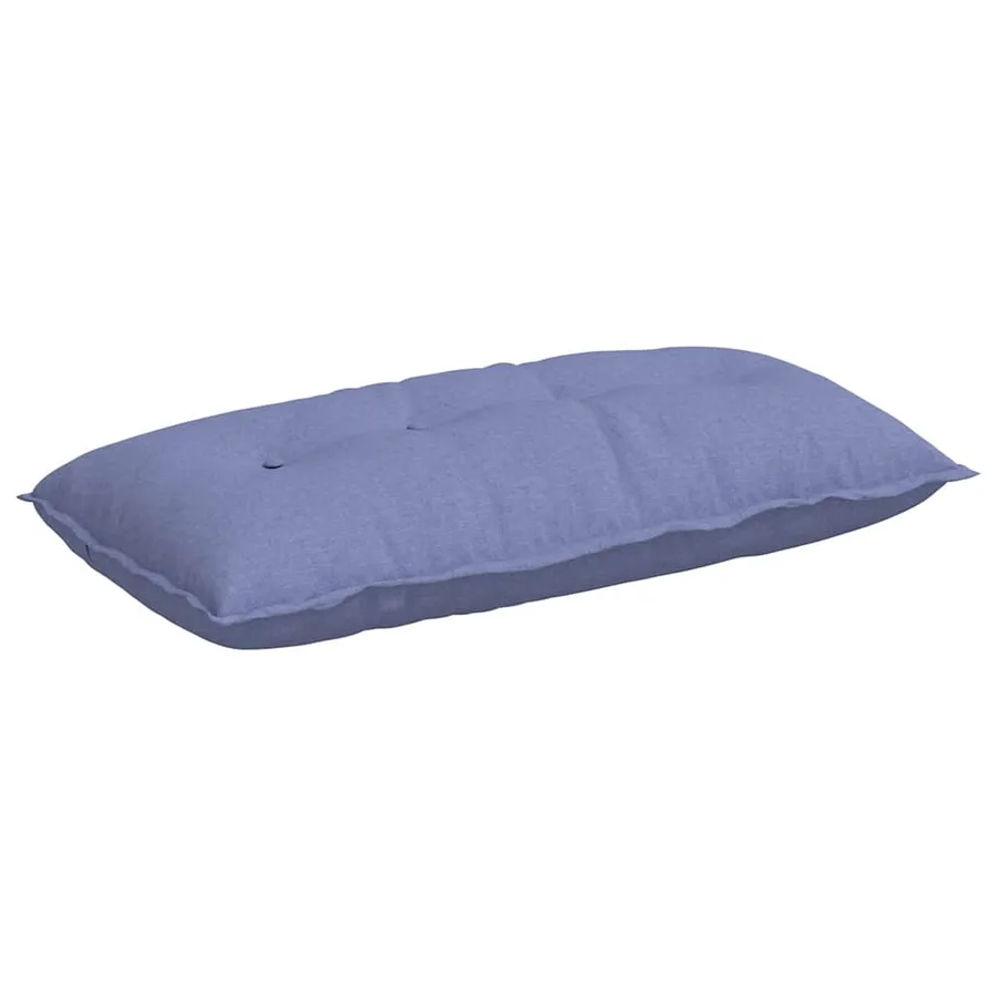 Coussin de Dos Bleu denim 100 x 19 x 50 cm tissu - 2