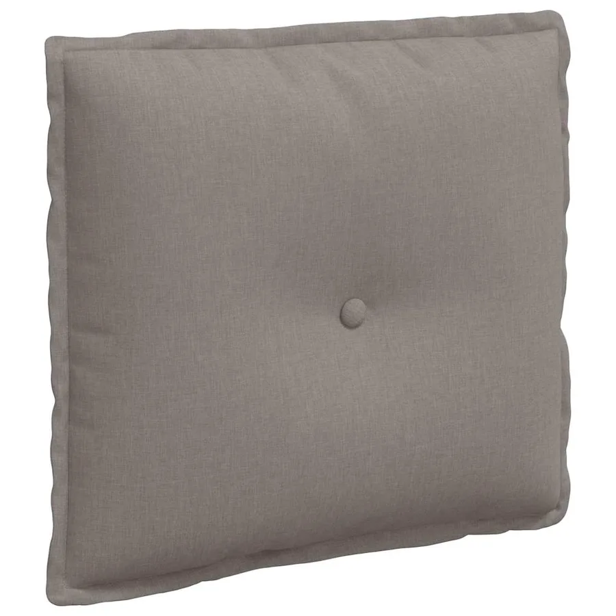 Coussin de Dos Taupe 50 x 19 x 45 cm tissu - 2