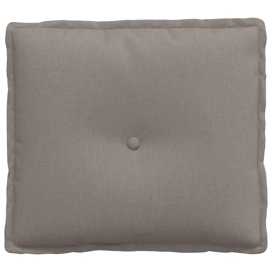 Coussin de Dos Taupe 50 x 19 x 45 cm tissu - 5