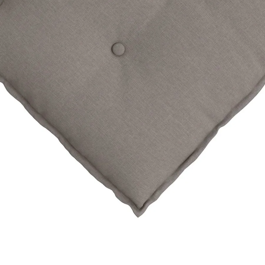 Coussin de Dos Taupe 50 x 19 x 45 cm tissu - 7