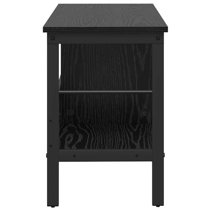 Étagère Chêne noir 82 x 32 x 47 cm Bois d'ingénierie - 6
