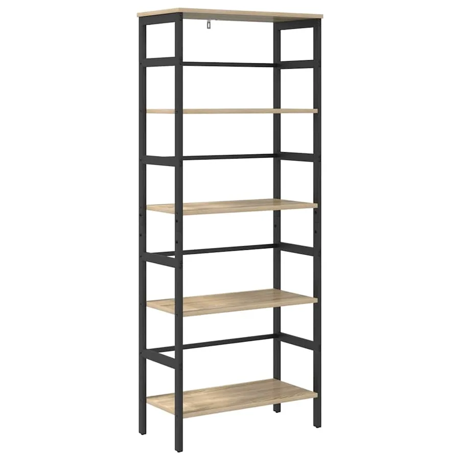 Étagère Chêne Sonoma 60 x 29,5 x 149 cm Bois d'ingénierie - 2