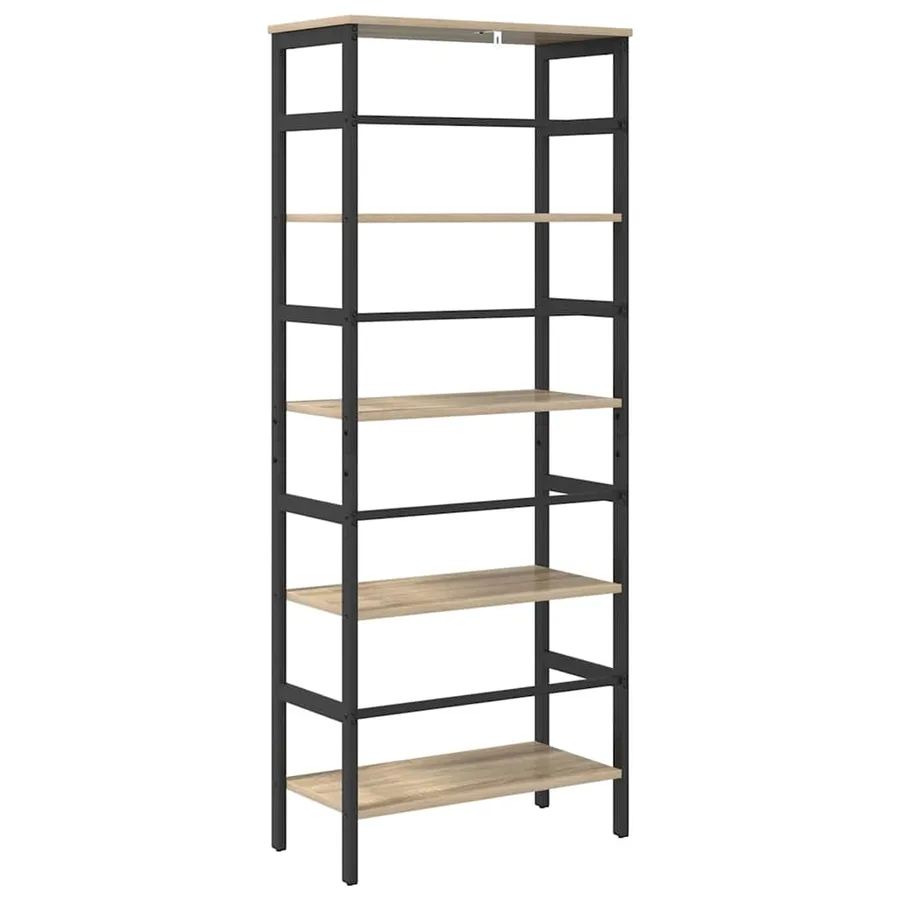 Étagère Chêne Sonoma 60 x 29,5 x 149 cm Bois d'ingénierie - 7