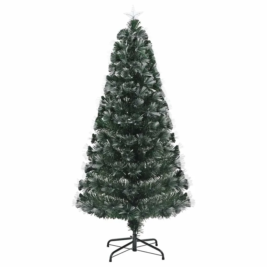Sapin de Noël artificiel avec 160 LED Vert 150 cm PVC - 3