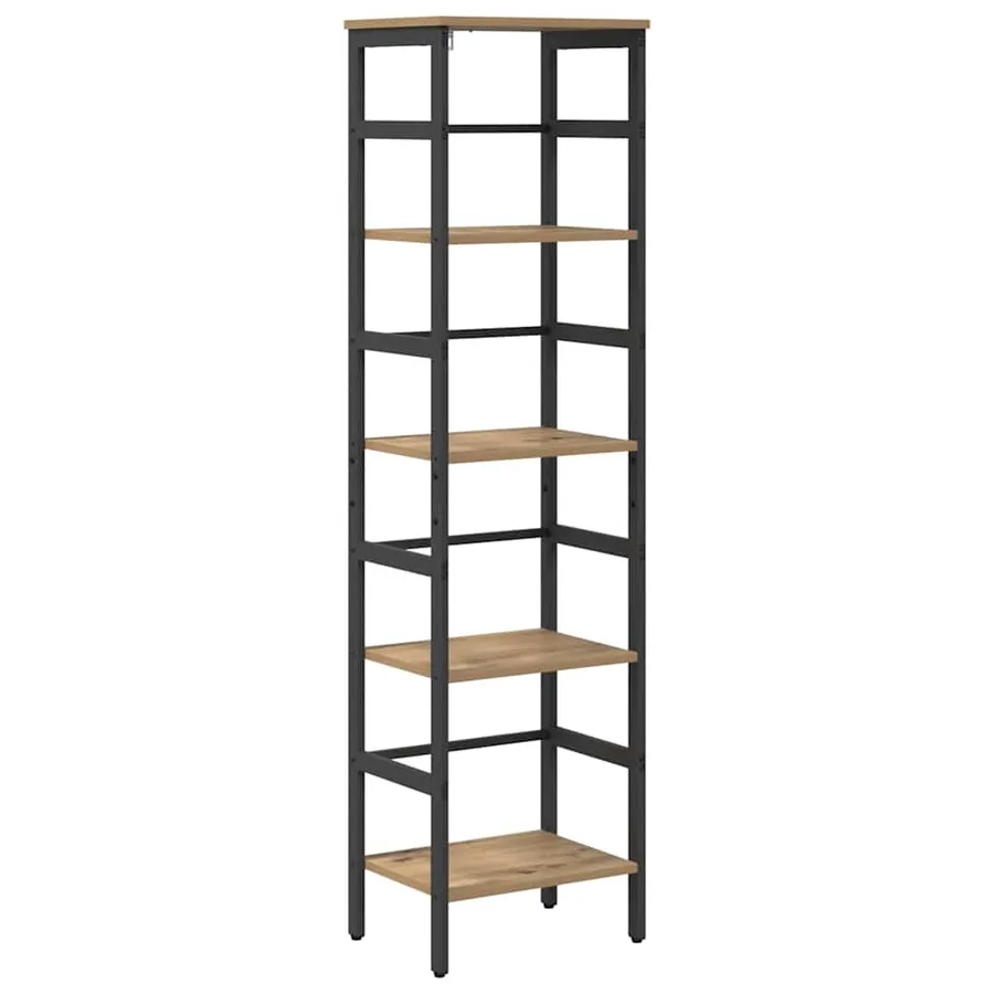 Étagère 4 niveaux 40 x 29,5 x 149 cm Bois d'ingénierie - 2