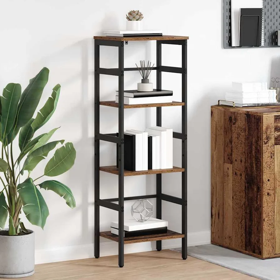 Étagère Bois Ancien 40 x 29,5 x 115 cm Bois d'ingénierie