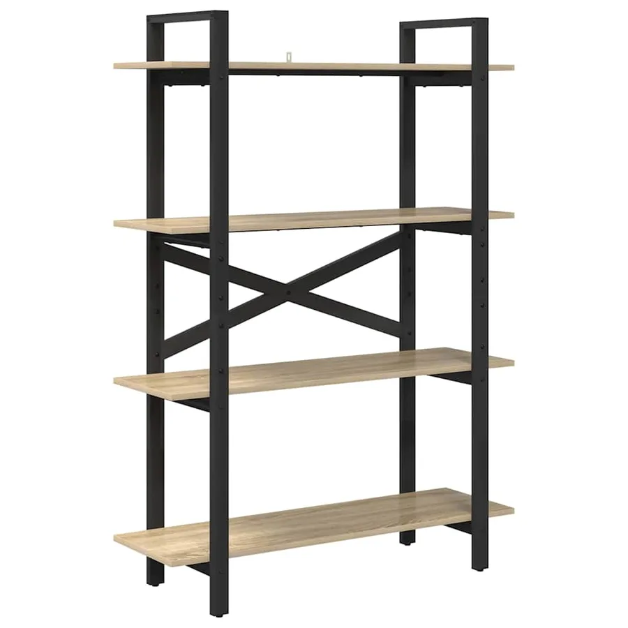 Étagère Chêne Sonoma 100 x 33,5 x 140 cm Bois d'ingénierie - 2