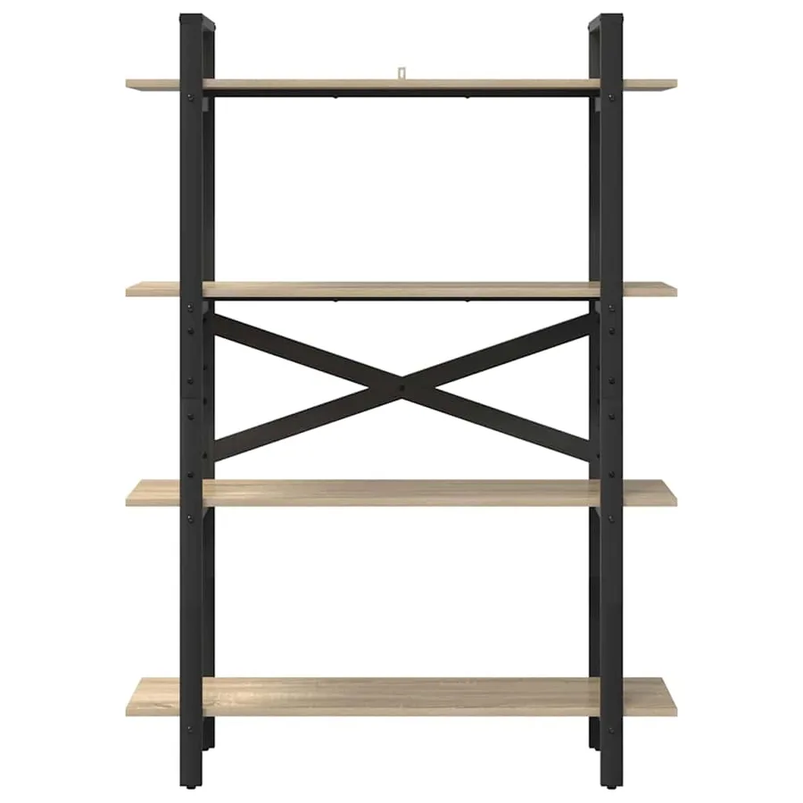 Étagère Chêne Sonoma 100 x 33,5 x 140 cm Bois d'ingénierie - 5