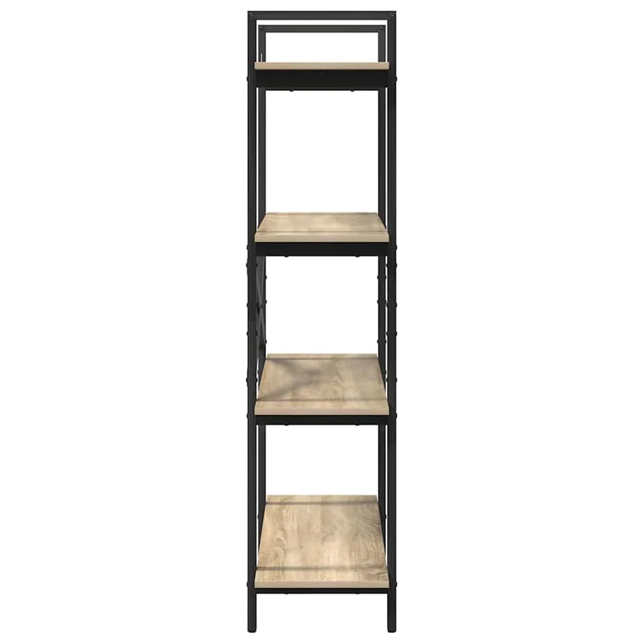 Étagère Chêne Sonoma 100 x 33,5 x 140 cm Bois d'ingénierie - 6