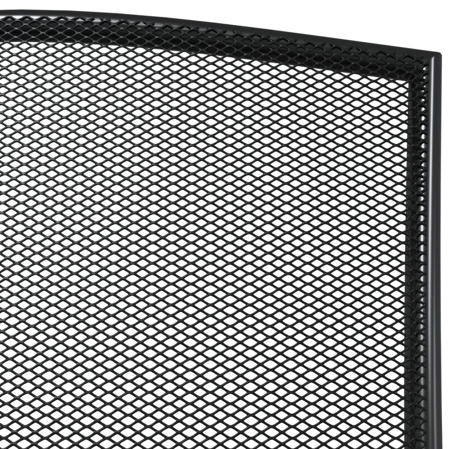 Ensemble à manger de jardin 5 pcs anthracite acier - 6