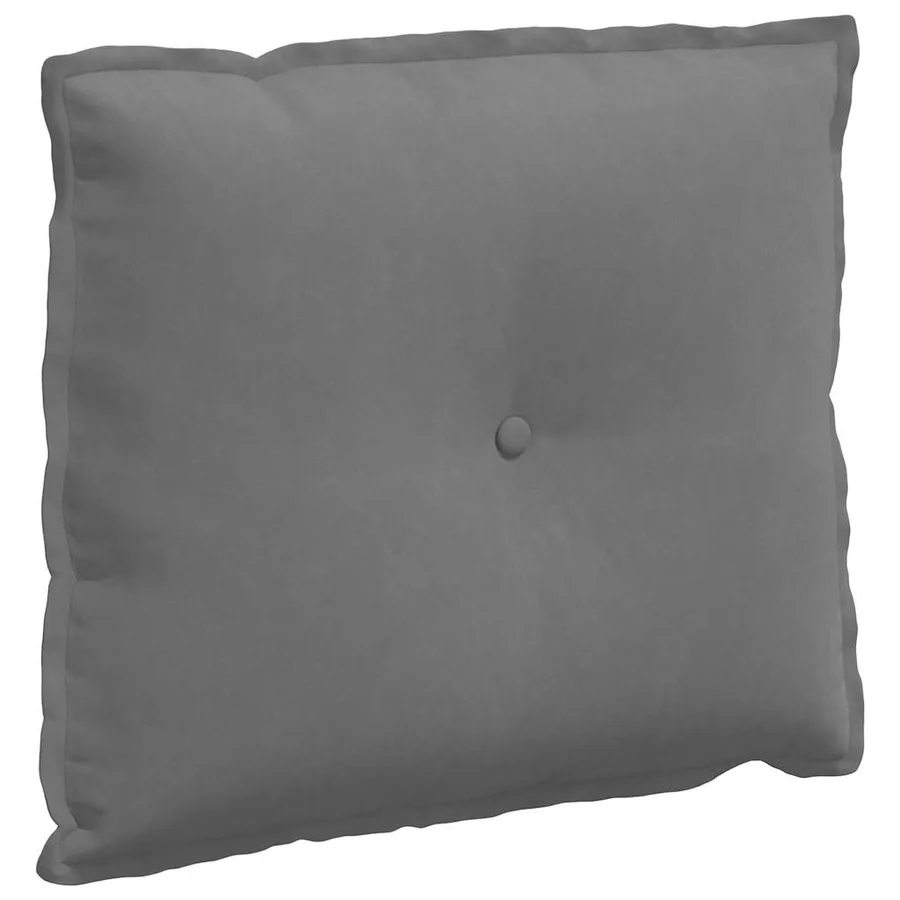 Coussin de Dos Gris foncé 60 x 50 cm Tissu en microfibre - 2