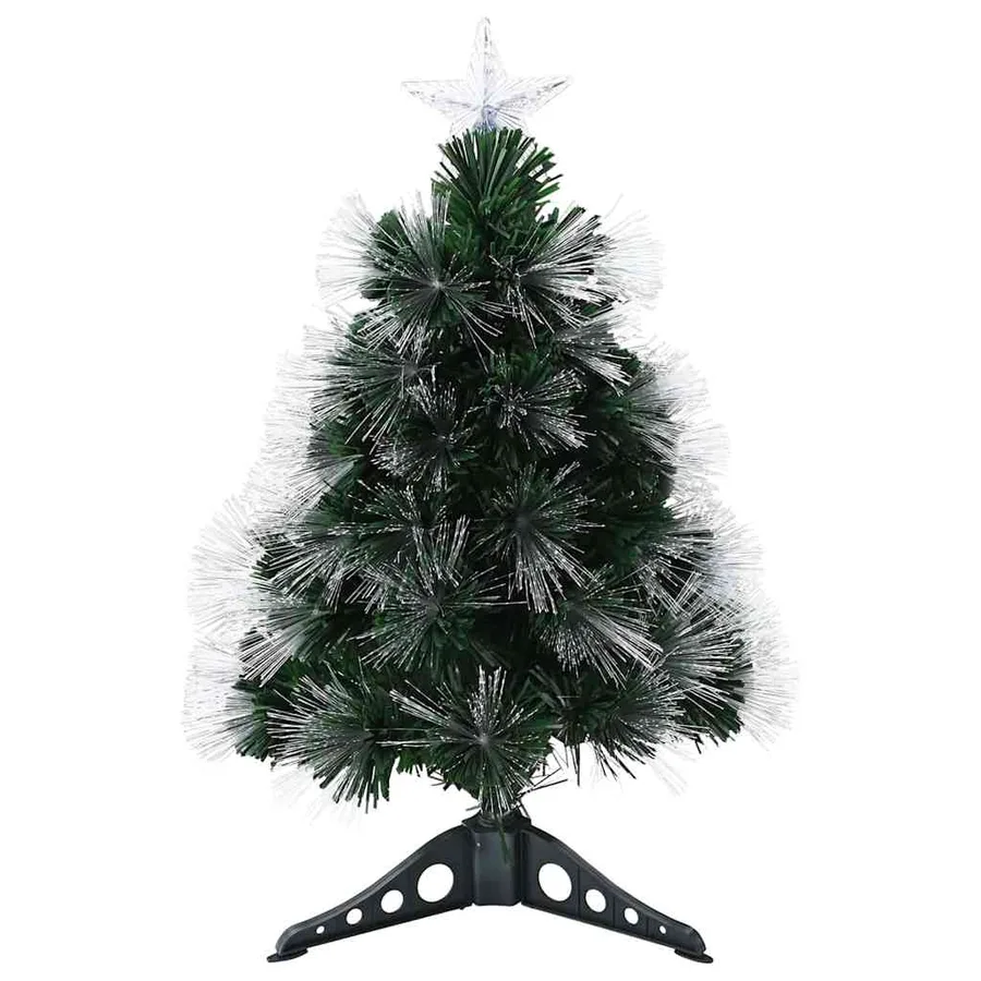 Sapin de Noël artificiel avec 50 LED Vert 64 cm PVC - 3