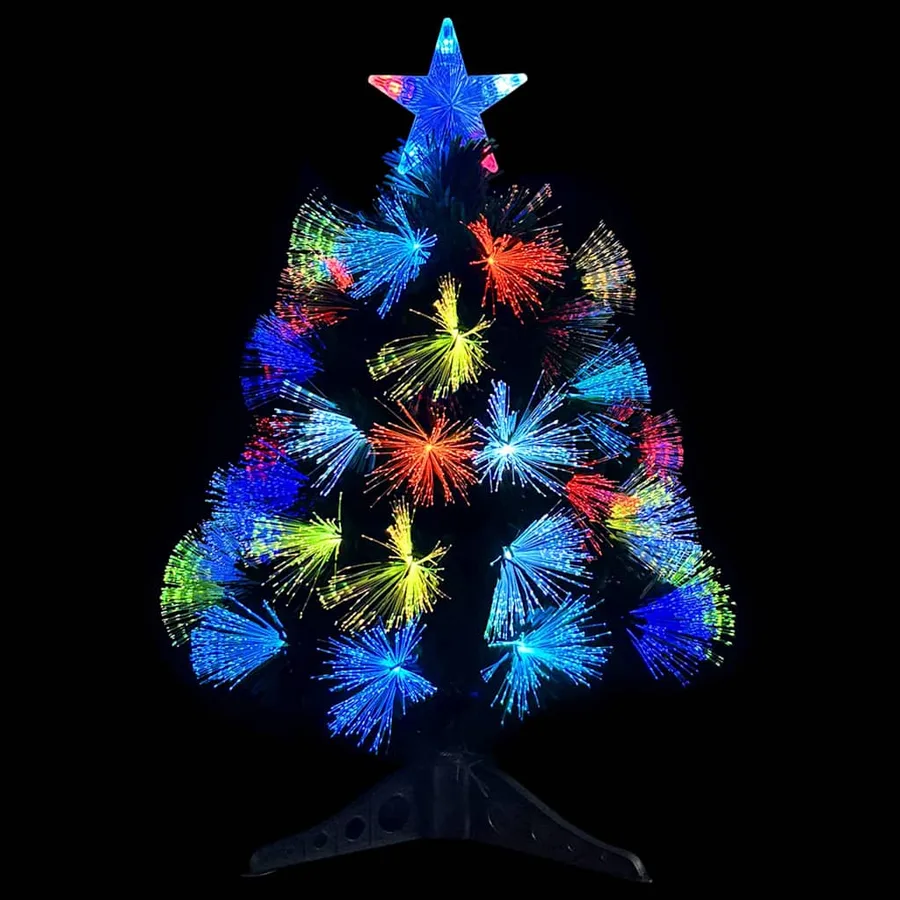 Sapin de Noël artificiel avec 50 LED Vert 64 cm PVC - 5