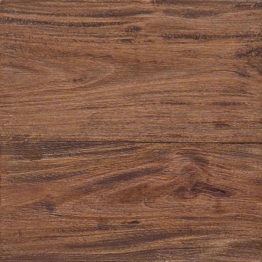Tabouret Naturel 26 x 26 x 26 cm Bois d'Acajou - 9