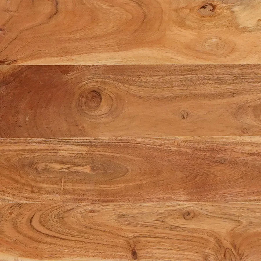Buffet Beta Naturel 70 x 30 x 75 cm Bois d'Acacia Massif - 13