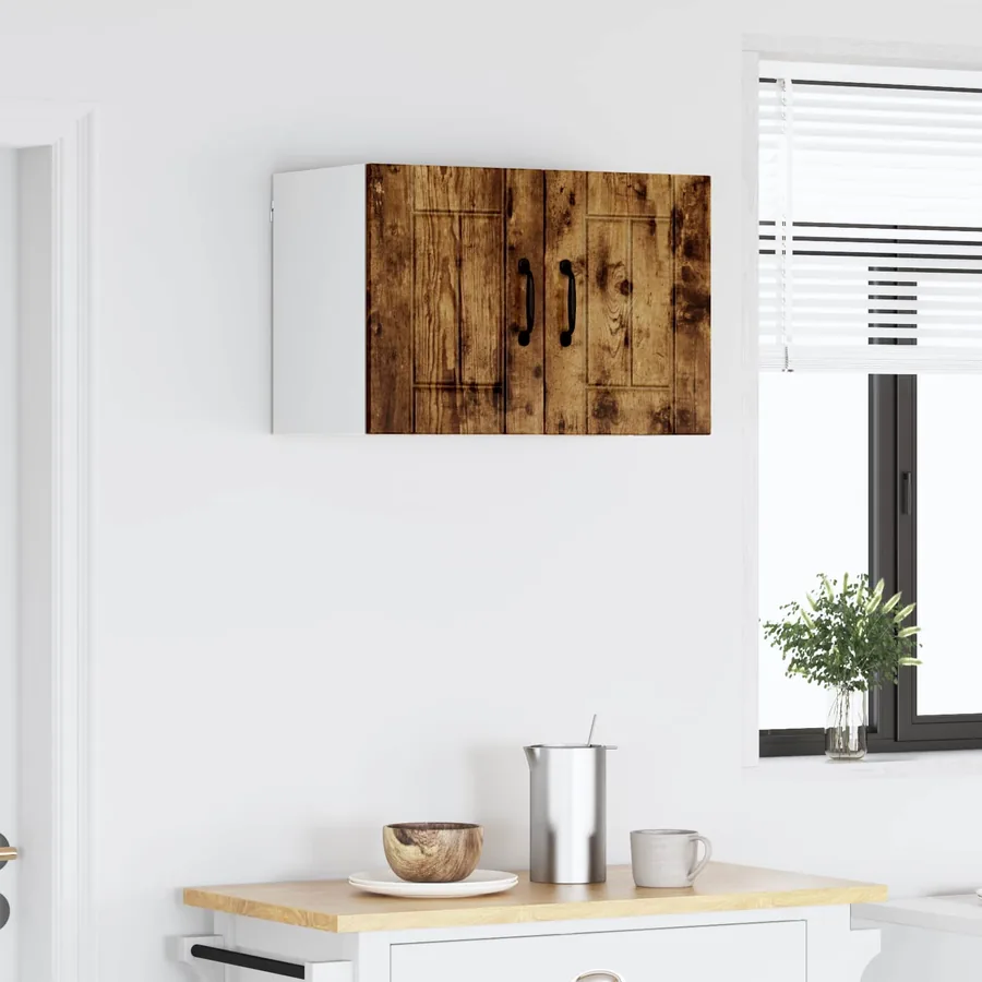 Meuble mural LUCCA Chêne fumé 60 x 31 x 40 cm Bois d'ingénierie