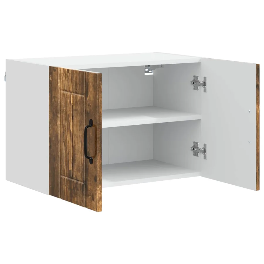 Meuble mural LUCCA Chêne fumé 60 x 31 x 40 cm Bois d'ingénierie - 4