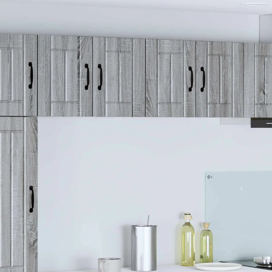 Meuble mural LUCCA Sonoma gris 60 x 31 x 40 cm