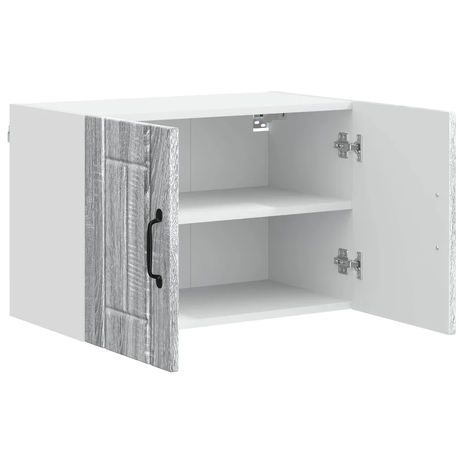 Meuble mural LUCCA Sonoma gris 60 x 31 x 40 cm - 5