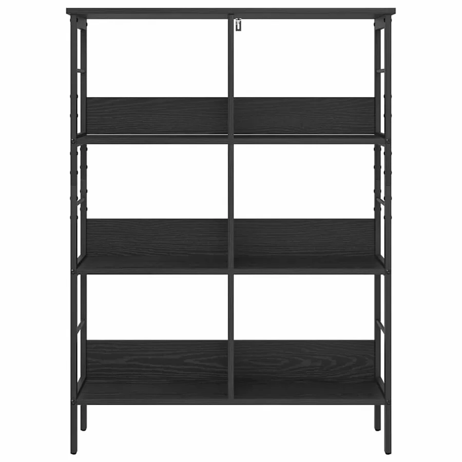 Étagère Chêne noir 82 x 32 x 112 cm Bois d'ingénierie - 5
