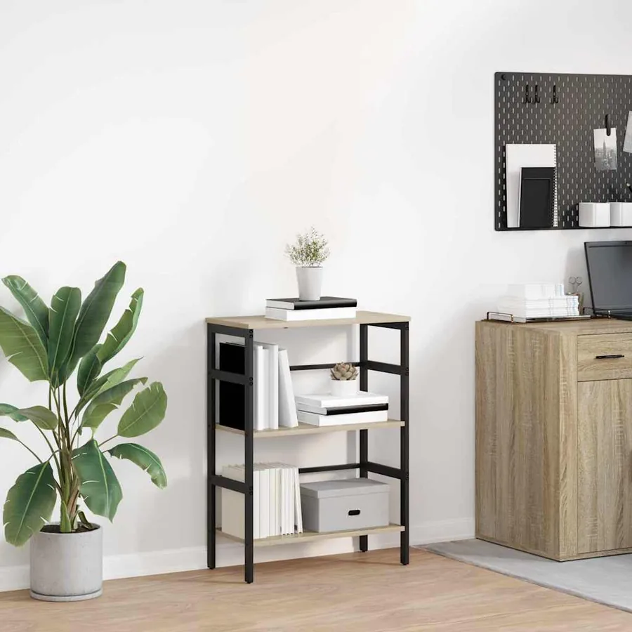 Étagère Chêne Sonoma 60 x 29,5 x 81 cm Bois d'ingénierie