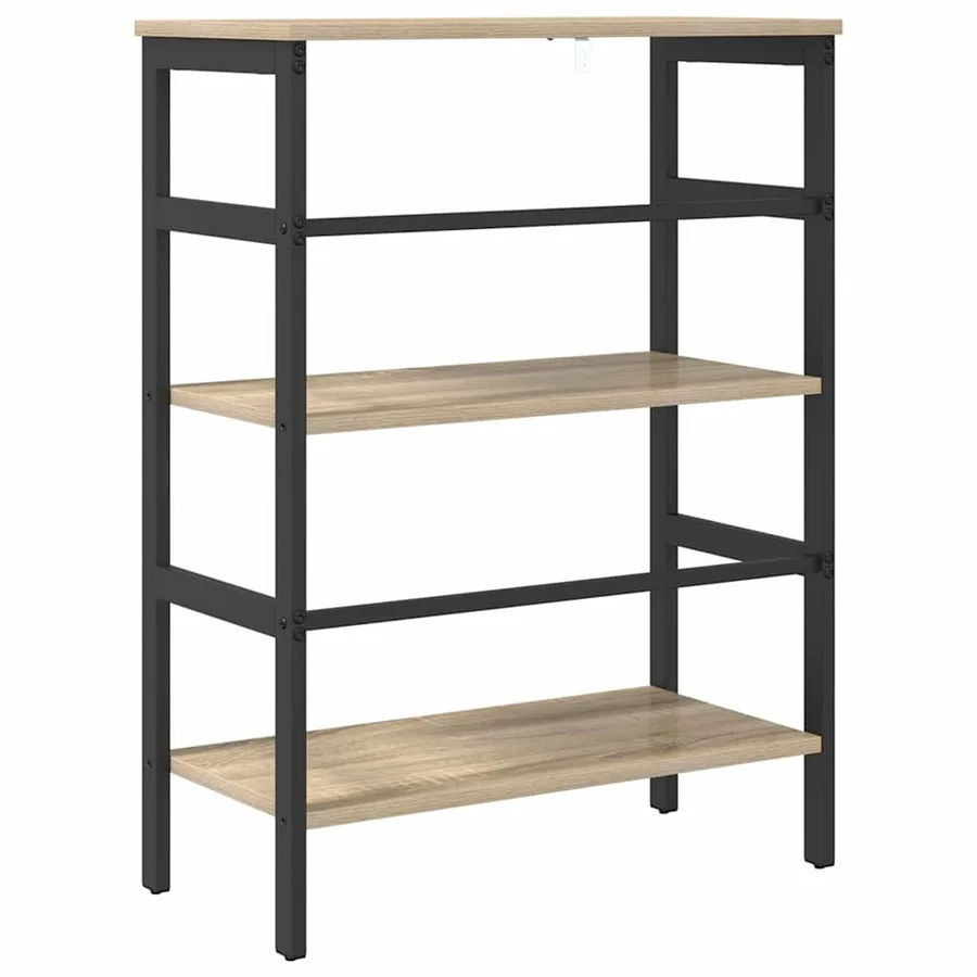 Étagère Chêne Sonoma 60 x 29,5 x 81 cm Bois d'ingénierie - 7